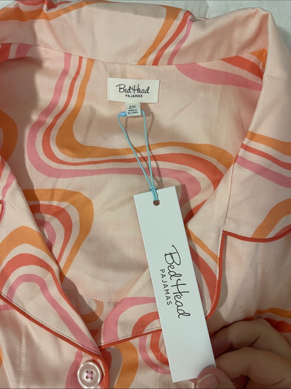 NWT BedHead Pajamas Classic Shorty Top and Shorts Set - Picture 3 of 4